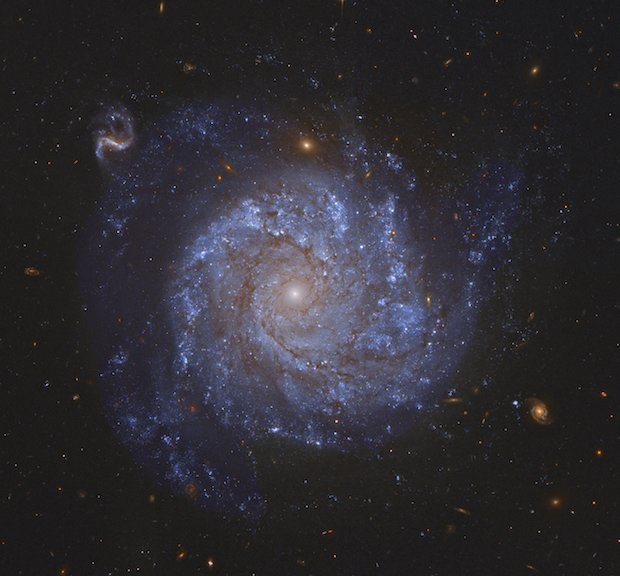 Спиральная галактика обои