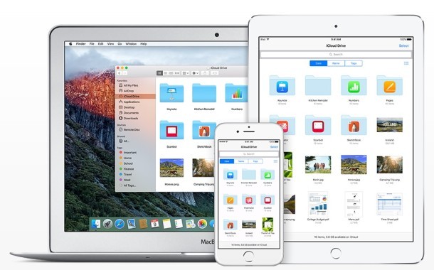 iCloud Drive предлагает доступ к файлам в iOS