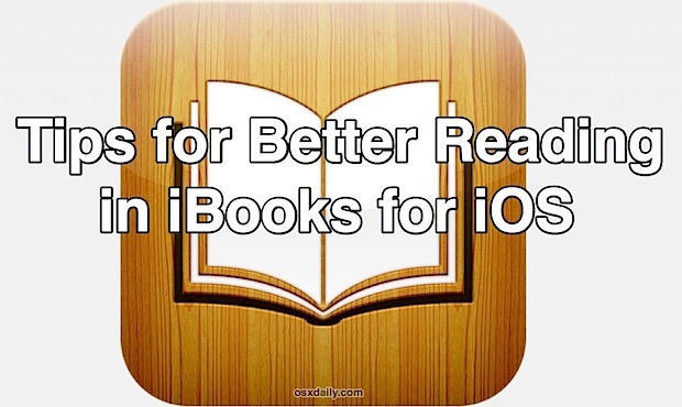Советы по чтению iBooks
