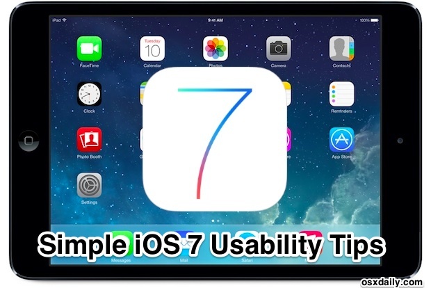 Советы по удобству использования iOS 7