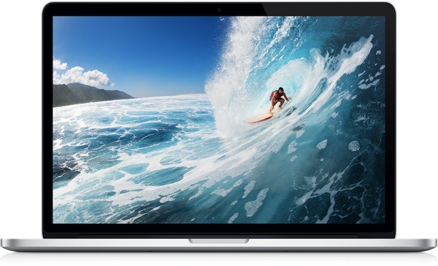 Apple выпустила снимок MacBook Pro Retina с волной верховой езды