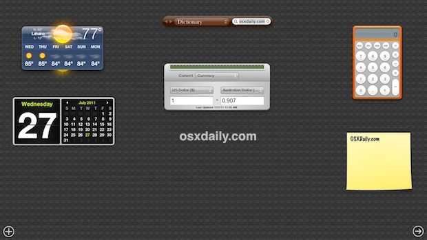Обои для рабочего стола по умолчанию в Mac OS X Lion