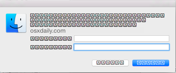 Шрифты, отображаемые ошибочно в Mac OS X
