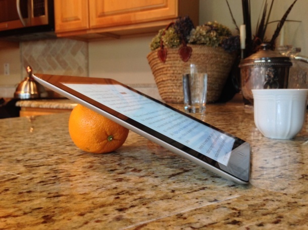 Orange iPad стоит, серьезно работает