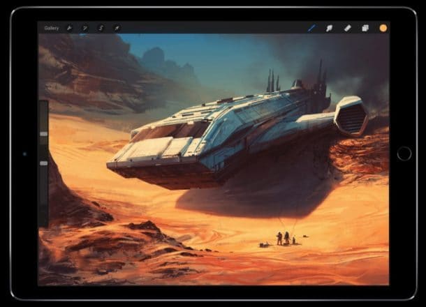 Procreate для iPad и iPhone - потрясающее приложение для рисования