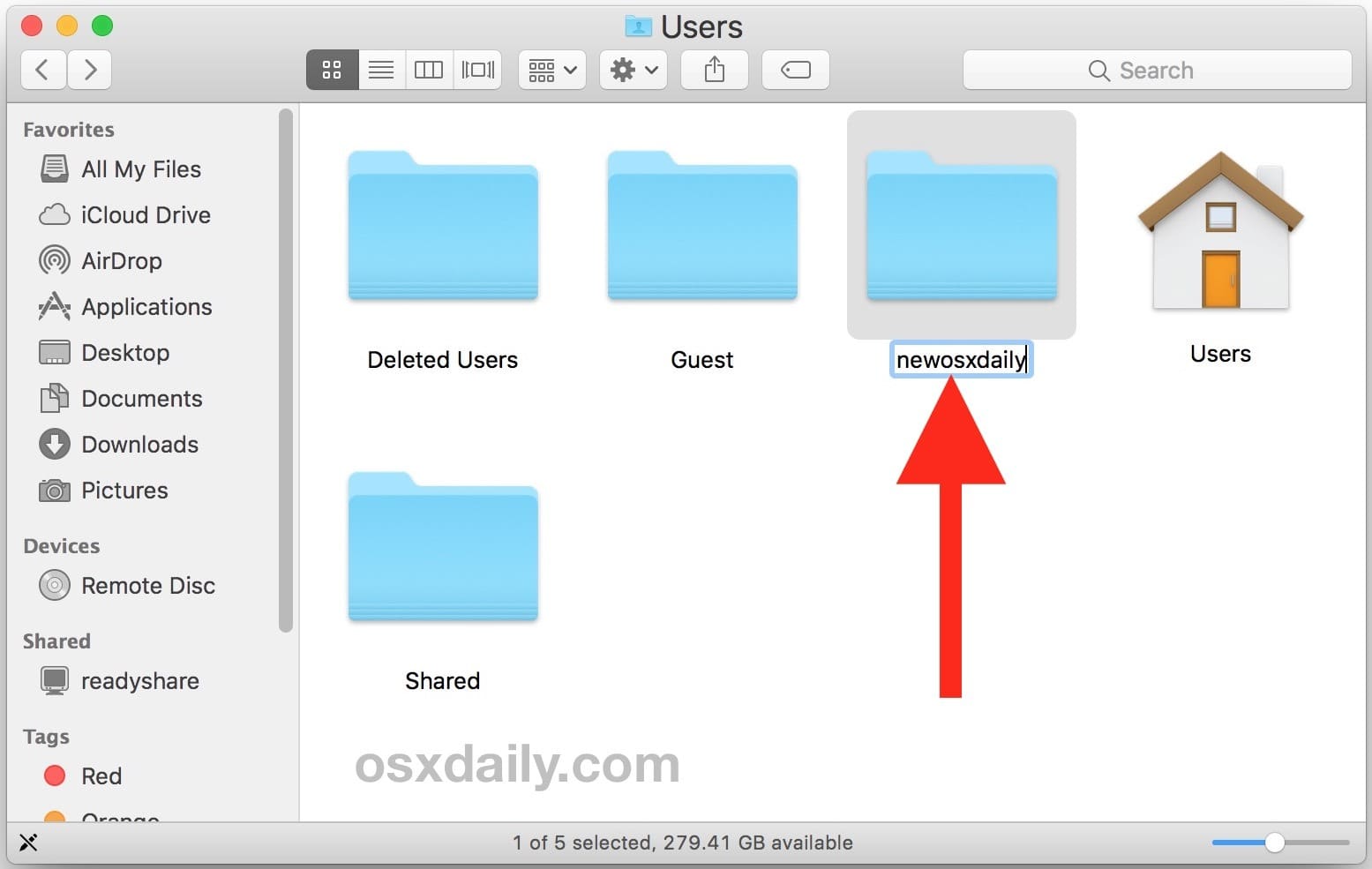 how to change a user home folder name in mac os