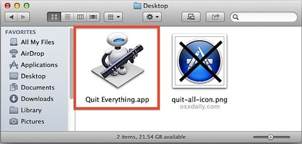 Изменение значка в Mac OS X