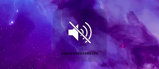 Отключить звук и звук в Mac OS X полностью