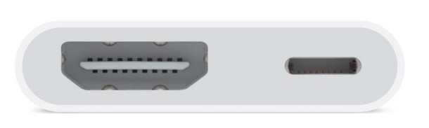 Адаптер Lightning to HDMI для зеркалирования дисплея iOS
