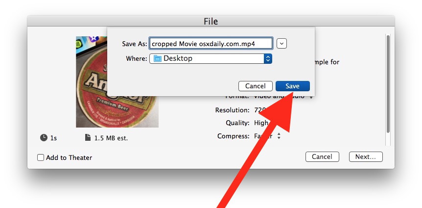 Как обрезать видео на Mac с iMovie, сохраняя файл