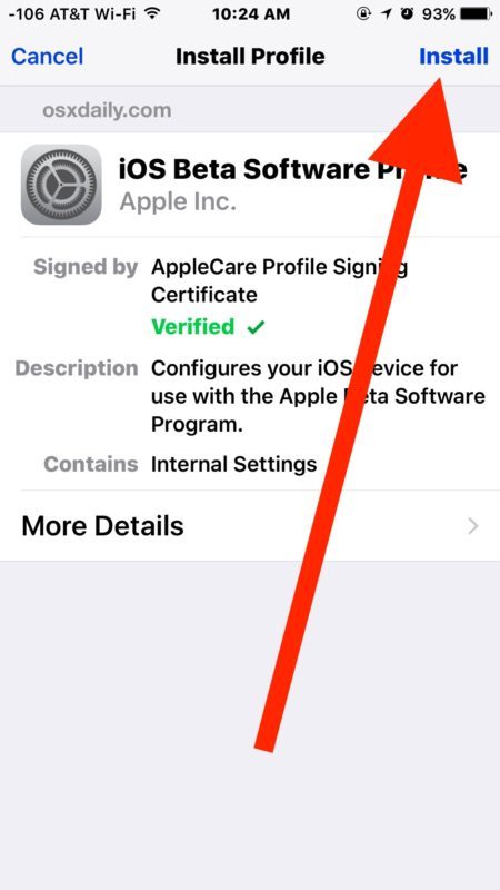 Установите бесплатную бета-версию iOS 10 и загрузите