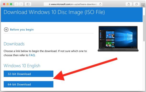 Загрузите Windows 10 ISO без Microsoft