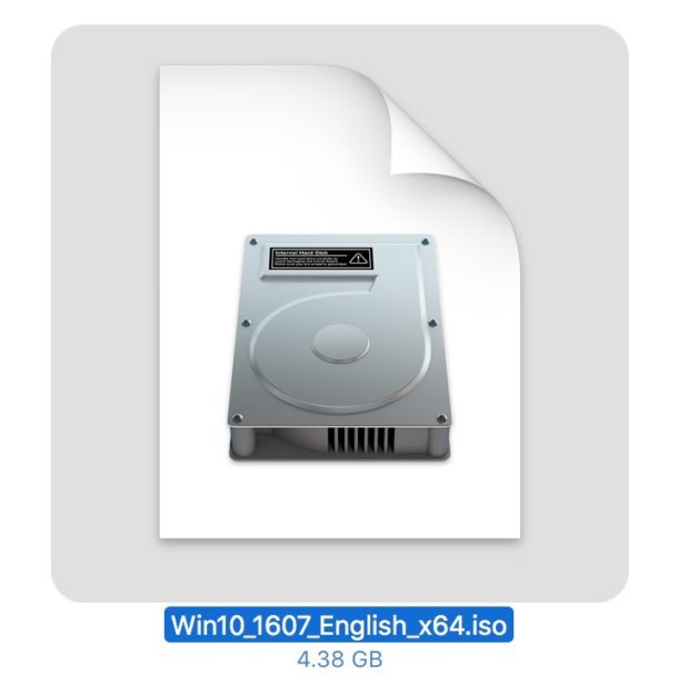 Загружен ISO-файл Windows 10