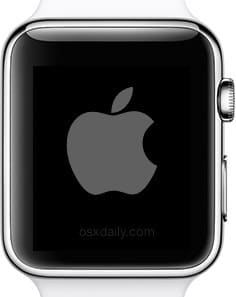 Перезапустите Apple Watch