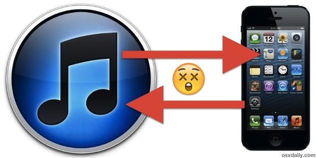 Исправьте iTunes, когда он не будет синхронизироваться
