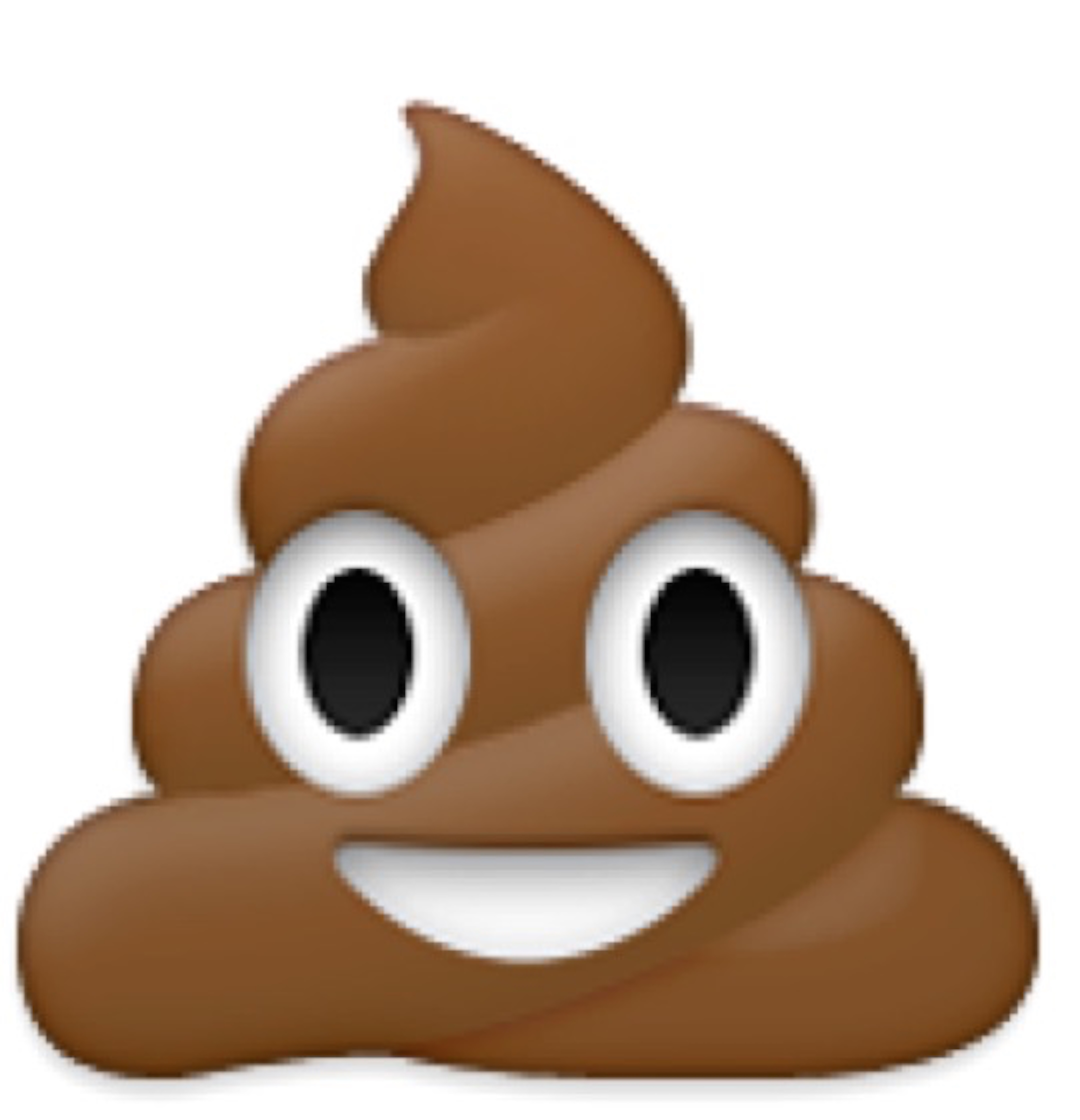 Улыбающаяся груда Poop Emoji