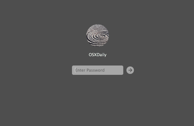 Скрыть учетную запись пользователя с экрана входа в OS X