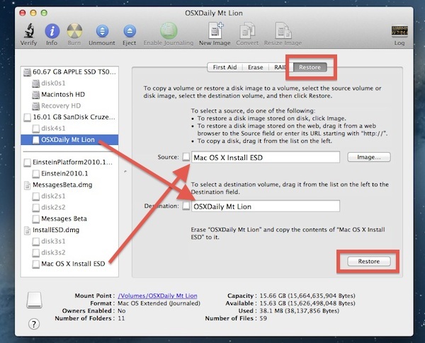 how to clean install mac os x mountain lion