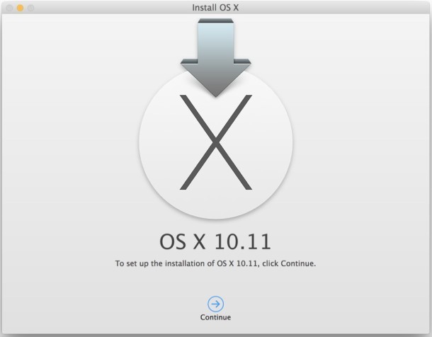 OS X El Capitan 10.11 Загрузочный установочный диск