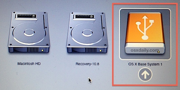 Загрузочный установочный диск OS X Mavericks
