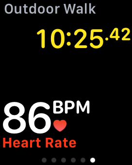 Непрерывный мониторинг сердечного ритма с помощью приложения Apple Watch для фитнеса