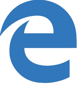 Значок Microsoft Edge прозрачный