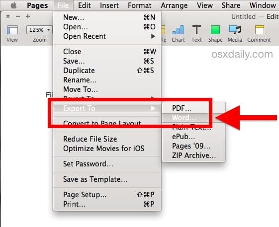 How To Save Pages File As Pdf On Ipad