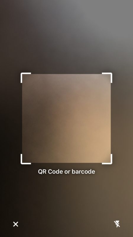 Сканировать QR-код с iPhone и Chrome