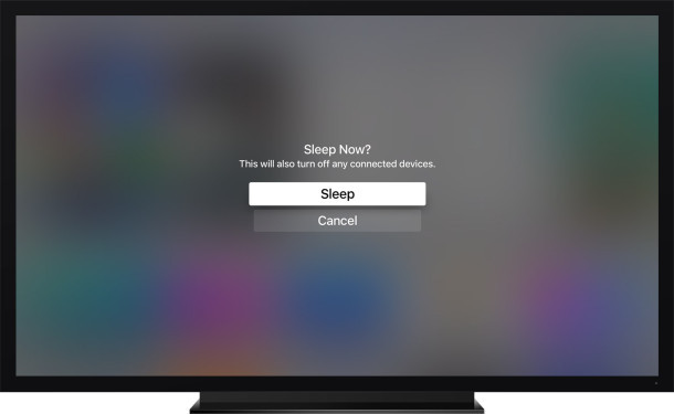 Как отключить Apple TV