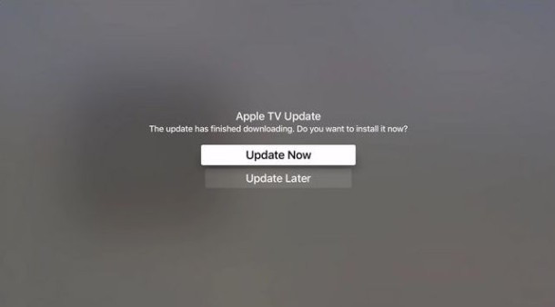 Обновление программного обеспечения для Apple TV