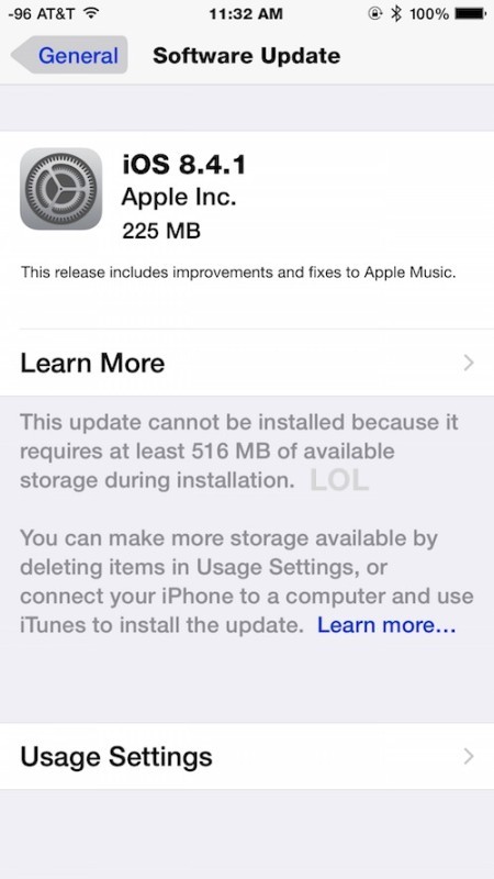 iOS 8.4.1 Обновление скачать
