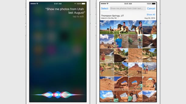 Поиск изображений iOS 9 siri