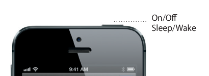 Кнопка iPhone 5 для питания / сна / пробуждения