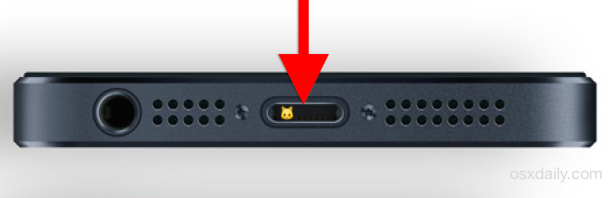 Молния портального порта может предотвратить зарядку на iPhone