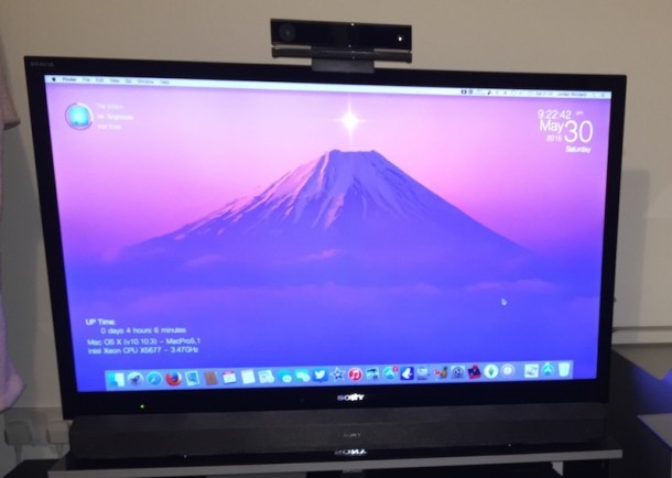 Mac Pro подключен к 46