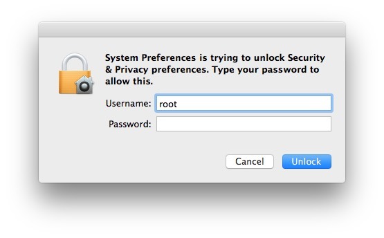 Ошибка входа в корневой каталог macOS позволяет корневой логин без пароля