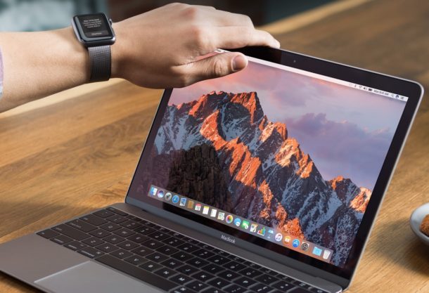 Apple Watch отпирает Mac