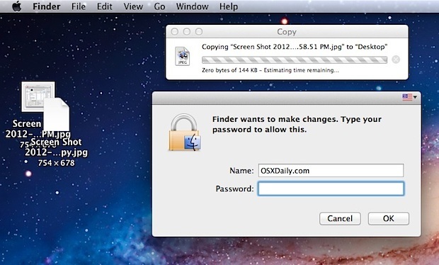 Поддерживать владение файлами с помощью Duplicate Exactly в Mac OS X