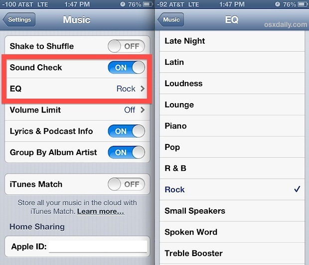 Лучшее воспроизведение музыки и прослушивание в iOS