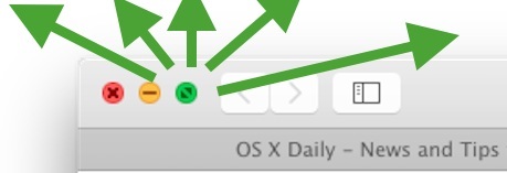 Изменение размера окна в OS X