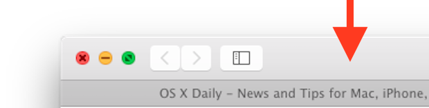 Дважды нажмите, чтобы увеличить окно в Mac OS X