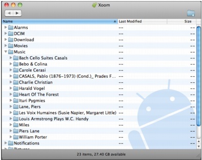 Перенос файлов с Android на Mac