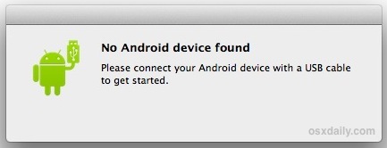 Ошибка устройства Android