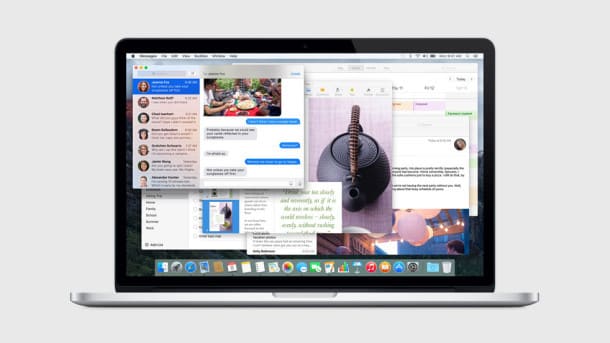 OS X El Capitan mac screen shot