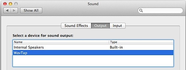 Захват Mac аудио и запись вывода с Wavtap