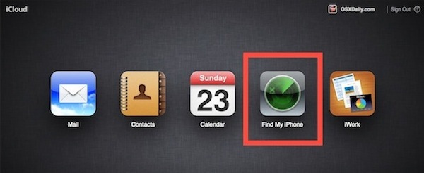 Отправить сообщение для iPhone, iPad или Mac от iCloud