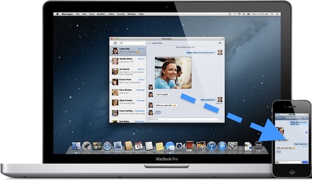 Отправлять файлы на iOS с Mac с помощью iMessage