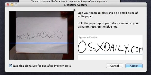 Цифровая подпись в Mac OS X Lion