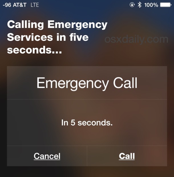 Вызовите службы экстренной помощи с Siri iPhone, если нужно