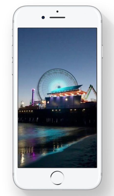 iOS 11 длительная экспозиция с живыми фотографиями